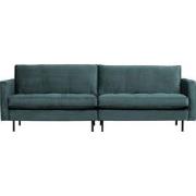 BePureHome Rodeo Classic 3-Zitsbank - Velvet -  Teal - 83x275x88