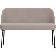 BePureHome Vogue Eetbank - Geweven Stof - Zand - 83x120x59