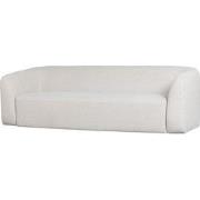 BePureHome Sloping 3-Zits Bank - Polyester - Pearl Melange - 77x240x87