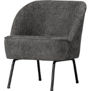 BePureHome Fauteuil Vogue - Structure Velvet - Mountain - 69x57x70