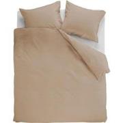 Ambiante Dekbedovertrek Uni Cotton Khaki-Lits-jumeaux (240 x 200/220 c...