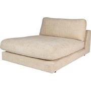 PTMD Nilla Sofa Chaise Longue No Arm SiC Ant3 Sand