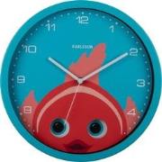 Wall Clock Peekaboo Goldfish