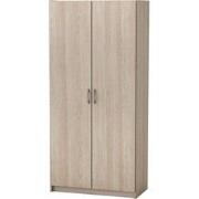 Kast met 2 deuren, 5 planken L79,7 cm houtdecor - Multifunctioneel