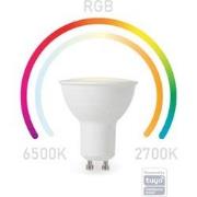 Smart wifi rgb-lamp koudwit & warmwit gu10