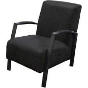 Fauteuil - Giulietta - leer Colorado antraciet 01