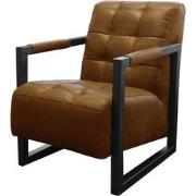 Fauteuil - Salina - leer Colorado cognac 03