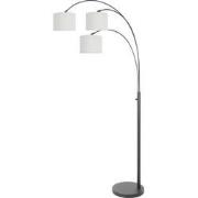 Steinhauer vloerlamp Sparkled light - zwart - metaal - 3825ZW