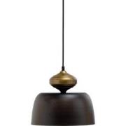 WOOOD Exclusive Linne Hanglamp - Metaal - Zwart - 34x31x31