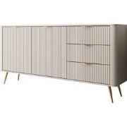 Meubella Dressoir Lima - Beige - 163 cm