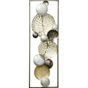 4goodz Wanddecoratie Molde Metaal 31x89x6 cm - Goud