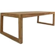 HSM Collection-Rechthoekige Tuintafel NW Aruba-260x100x76-Naturel-Teak