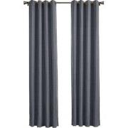 Larson - Luxe hotel blackout gordijn - met ringen - 1.5m x 2.5m - Donk...