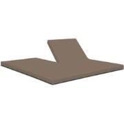 Harris&Darwin 100% Katoenen Taupe Split topper Hoeslaken 180x220cm