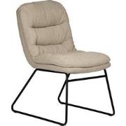 Pole to Pole - Beluga chair - Chenille - Beige