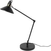 Housecraft Living Jona Tafellamp/ Bureaulamp Zwart