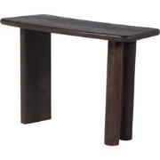 Sidetable Zwart - Mangohout - 113x44x76cm - Tafel Rumi