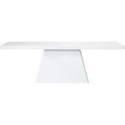 Eettafel Rechthoek 200cm - Wit Eco Composiet - Acryl Coating - Avia