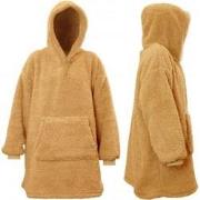 Hoodie Teddy latte 70x50x87 cm