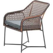 Bellevue dining fauteuil c.bl/copper-black/mystic gr