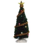 Sparkling green christmas tree medium