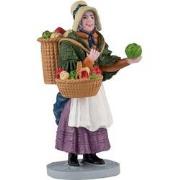 Vegetable Vendor 4x10x13 cm Kersthuisje