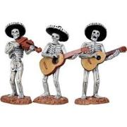 Skeleton mariachi band set of