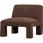 WOOOD Lavid Fauteuil - Polyester - Chestnut - 73x74x84