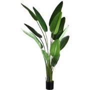 PTMD Kunstplant Strelitzia - 130x87x310 cm - Polyester - Groen