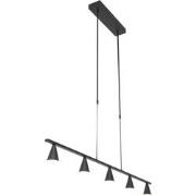 Steinhauer hanglamp Vortex - zwart - metaal - 3066ZW