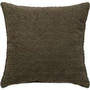 Sierkussen Bouclé Teddy - Groen - 45 x 45 cm - Inclusief Vulling - Zac...