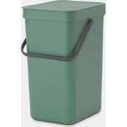 Sort & Go afvalemmer, 12 liter - Fir Green