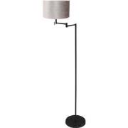 Mexlite vloerlamp Bella - zwart - metaal - 45 cm - E27 fitting - 3886Z...