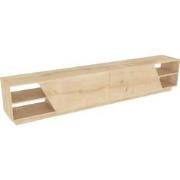 Meubel TV 4 planken 2 deuren L240 cm - Rhodes