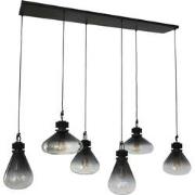 Design Hanglamp Vesper Zwart 6-lichts