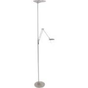 Moderne Vloerlamp Vega Staal 2-lichts