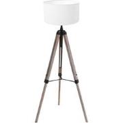 Moderne Vloerlamp Triek Hout