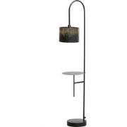 BePureHome Blackout Vloerlamp - Metaal - Zwart - 160x30x43