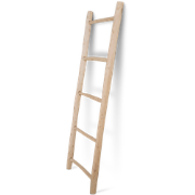 Thea teak houten ladder - 150 x 50 cm