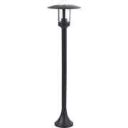 Beliani TIZU - Staande tuinlamp-Zwart-Aluminium