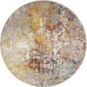 Tapijtenloods Picasso Feraghan Vintage Rond Vloerkleed Multi / Beige L...