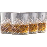 OTIX Whiskey Glazen - Set van 4 - Kristal - Stijlvol - 230 ml - Dik gl...