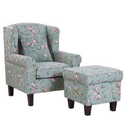 Beliani HAMAR - Fauteuil-Groen-Polyester, Katoen