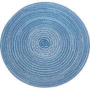 Krumble Placemat rond - Blauw