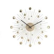 Wall Clock Sunburst Large