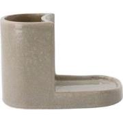 Meraki Borstel en zeephouder Datura shellish grey