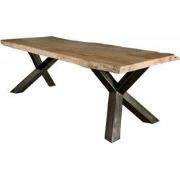 Tower living Yunta Tree-trunk dining table 260x100 - top 6/3