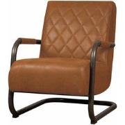 Tower living Civo coffeechair - Bull cognac