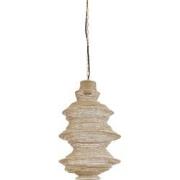 Light&living Hanglamp Ø31x55 cm NAKISHA zand