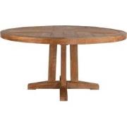 DTP Home Dining table Castello round,78xØ160 cm, 6 cm top, recycled te...